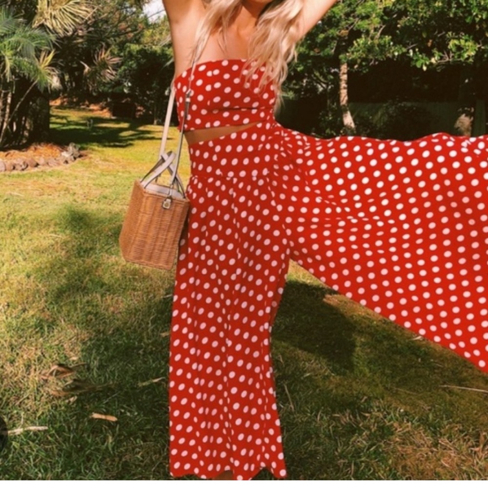 🍎 Free People Courtney Spot set